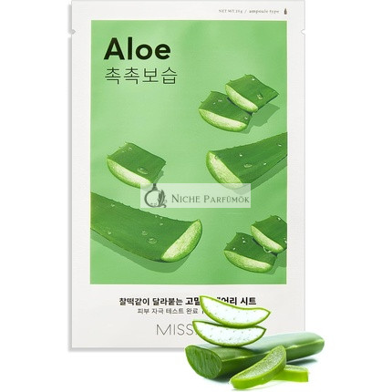 Missha Airy Fit Aloe pleťová maska, 19g