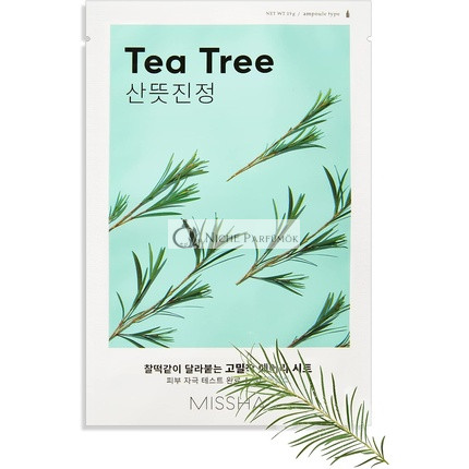 Missha Airy Fit Tea Tree Maska na tvár, 19g