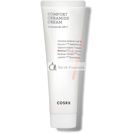 COSRX Balancium Comfort Ceramide Cream - Centella Asiatica Uklidňující a Dlouhotrvající Pleťový Krém pro Suchou Pokožku, 80g