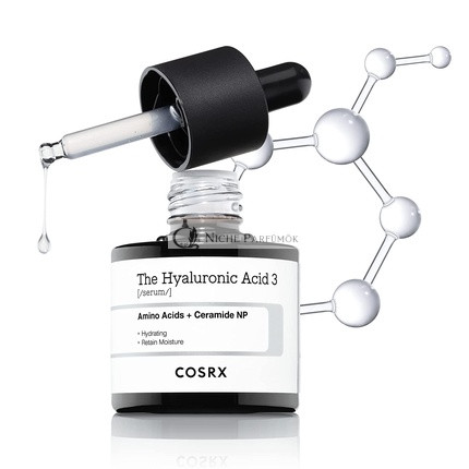 COSRX Čisté Hyalurónové sérum 3% na jemné vrásky a vrásky, 20ml