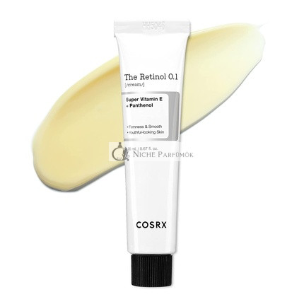 COSRX Retinol 0.1 Krém proti starnutiu na tvár - Jemná starostlivosť o pleť na deň a noc