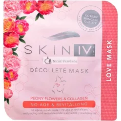   Skin IV Kórejská Láska Maska No-Age a Revitalizačná Dekolt Maske s Pivonkami a Kolagénom, 25g
