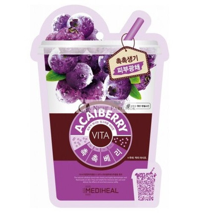 Vita Acaiberry Revitalizačná Pleťová Maska s Acai Bobuľami