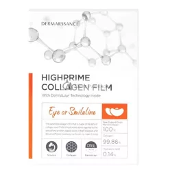   Dermarssance Highprime Kolagénová Filmová Maska na Oči alebo Nasolabiálne Vrásky - 5 Kusov