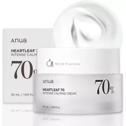   ANUA Heartleaf 70 Intenzívny upokojujúci krém s ceramidom a panthenolom, 50ml