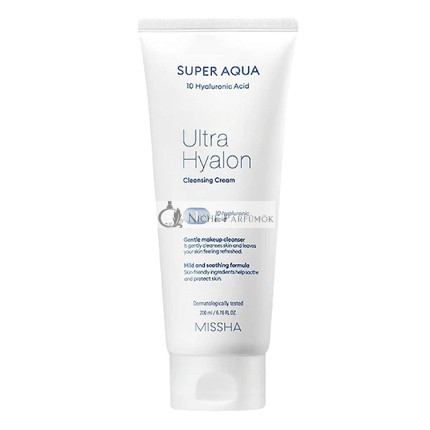 MISSHA Super Aqua Ultra Hyalron Čistiaci Krém