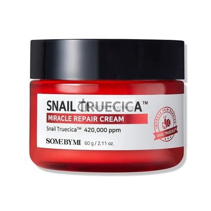 SOME BY MI Snail Truecica Zázračný Opravnú Krém 60ml - Hydratácia a Upokojenie Pleti - Posilnenie Kožnej Bariéry - Starostlivosť o Pleť
