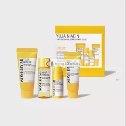   SOME BY MI Yuja Niacin Anti Blemish Štartovací balíček Čistiaci prostriedok 30 ml, Toner 30 ml, Sérum 10 ml, Krém 20 ml