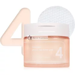   numbuzin No.4 Pore Zero Toner Pad s Vylúčeným Vajcom, Jemný Exfoliátor PHA LHA, K-Beauty Starostlivosť o Pleť