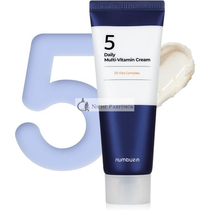 numbuzin No.5 Denný Multivitamínový Krém 60ml s Vitamínom C a Panthenolom