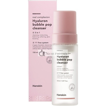 Hanskin Skutočné Kompleksné Hyaluronové Bublinkové Čistiaci Prostriedok 150ml