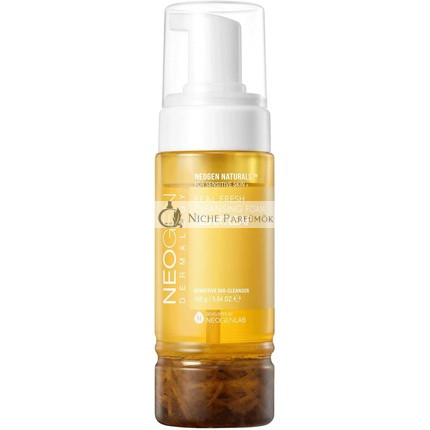 DERMALOGY by NEOGENLAB Skutočná Čerstvá Čistiaca Pena Heartleaf 160g - Vegán, Bez Krvavých Testov, Upokojujúci Čistič pre Citlivú Pokožku, Kórejská Starostlivosť o Pleť