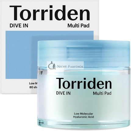 Torriden DIVE-in Vegánske Tonerové Podložky s Hialuronovou Kyselinou