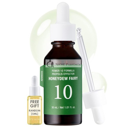 It'S SKIN Power 10 Formula Propolis Effector Ampoule Sérum - Anti Akne Uklidňujúci - Predchádza Hiperpigmentácii a Nedokonalostiam - Rozjasňujúci a Žiarivý Booster so Zeleným Propolisom - Pre Citlivú Pokožku