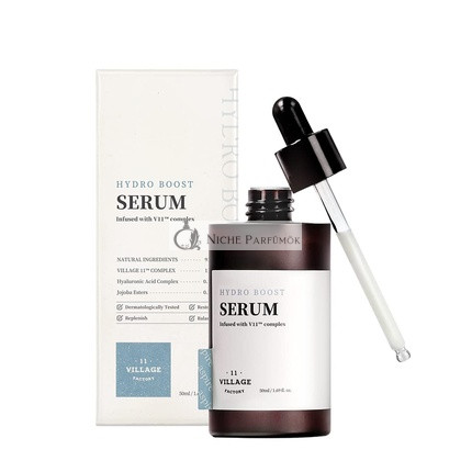 VILLAGE 11 FACTORY Hydro Boost Sérum s kyselinou hyalurónovou a jojobovými esterami, 50ml