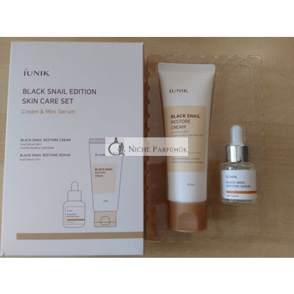iUnik Čierny slimák obnovovací set