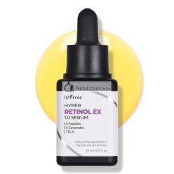   ISNTREE Hyper Retinol EX 1.0 Sérum 20ml s 5 Peptidmi a 5 Ceramidmi Pomoc pri Znižovaní Jemných Rán