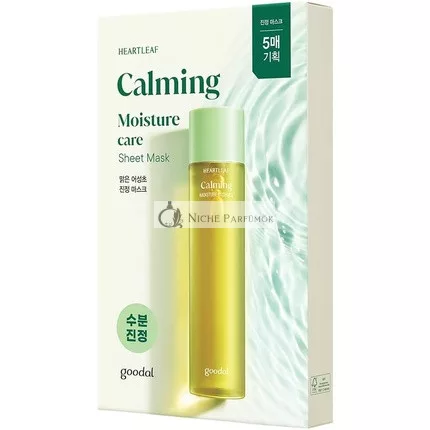 GOODAL Houttuynia Cordata Uklidňující Maska 5p Sada