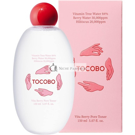 TOCOBO Vita Berry Pórový Toner 150ml - Vitamínový Toner na Mastnú a Kombinovanú Pokožku