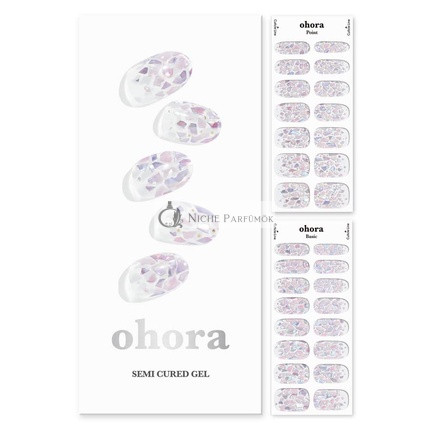 ohora Polovične Zdravé Gélové Nechty - Petal Rain, 15 g