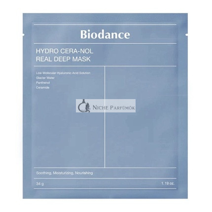 Biodance Hydro Cera-Nol Skutočná Hlboká Maska Hydratačný Kolagén, 34g