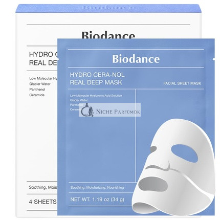Biodance Hydro Cera-Nol Skutočná Hlboká Maska Nočný Hydrogél Upokojujúci