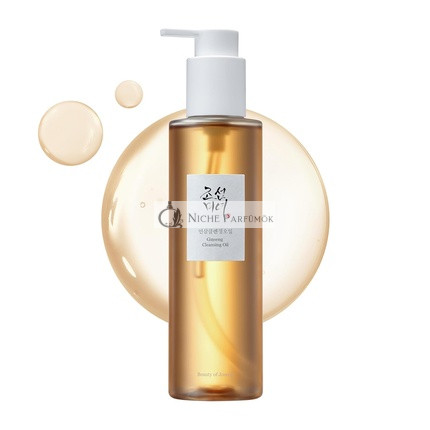 Beauty of Joseon Ginseng Čistiaci Olej Vodoodolný Odstraňovač Make-upu pre Citlivú Pleť s Akné Kórejská Starostlivosť o Pleť pre Mužov a Ženy, 210ml