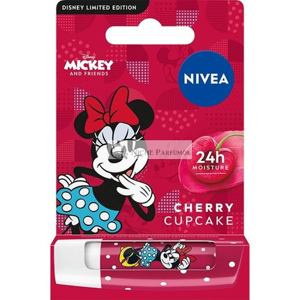 NIVEA Minnie Mouse Disney edícia starostlivosti balzam na pery 4.8g