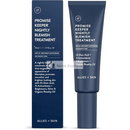 Allies of Skin Sľubný Strážca Nočný Krém na Blemish, 50ml