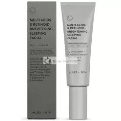   Allies of Skin Multi Acids a Retinoid Brightening Sleeping Facial, 50ml