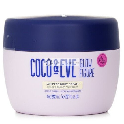 Coco & Eve Glow Figure Šľahačkový telový krém s vôňou liči a dračieho ovocia
