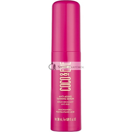 Coco & Eve Anti-Aging Tanning Serum na Tvár s Aktívnymi Zložkami Starostlivosti o Pleť