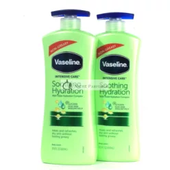   Vaseline Intensive Care Upokojujúci Hydratačný Aloe Vera Telový Krém, 575ml