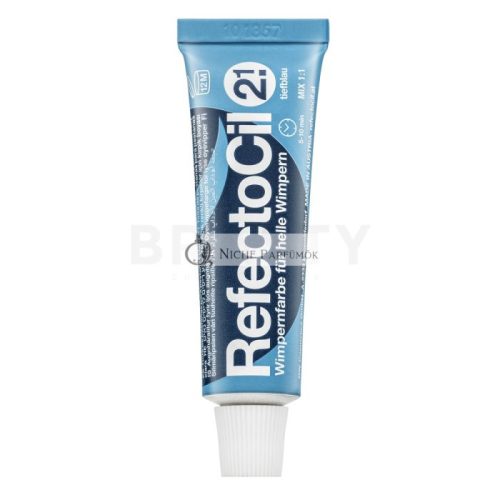 RefectoCil Eyelash And Eyebrow Tint farba na obočie a mihalnice 2.1 Dark Blue 15 ml