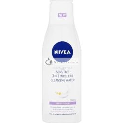   Nivea Denné Esenciálne Citlivé 3 v 1 Micelárna Čistiaca Voda, 200ml