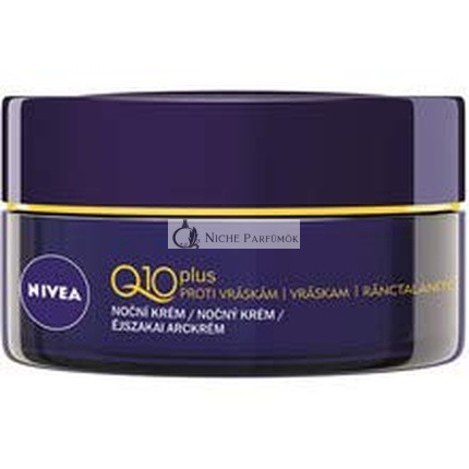 Nočný krém proti vráskam Q10 Plus, 50ml