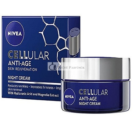 Celulárny nočný krém na obnovu pleti, 50ml