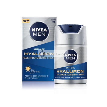Nivea Men SPF 15 Hyaluron Krém proti vráskam, 50ml