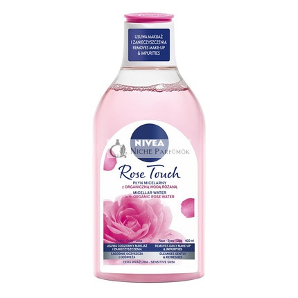 Nivea Organická Ružová Mycelárna Voda Ružový Dotyk 400ml