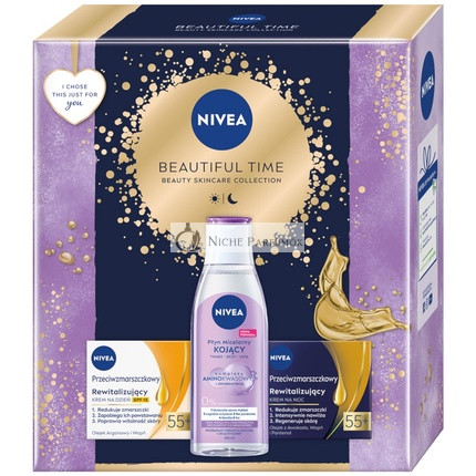 Niveaset Krásny čas micelárna voda 200ml, denný krém 50ml, nočný krém 50ml