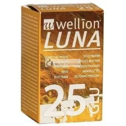 Wellion Luna 25 Pásiky, 25 ks
