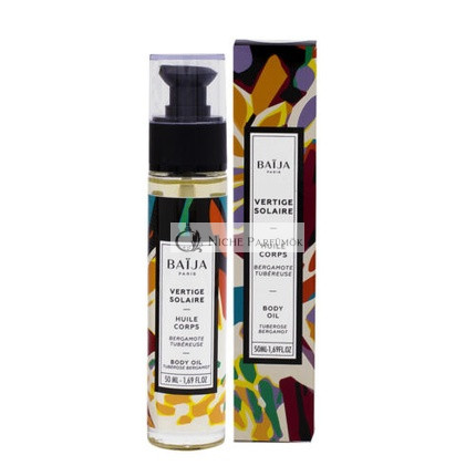 Baija Paris Vertige Solaire Telový Olej - Bergamot a Tubero, 50ml