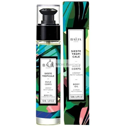 Baïja Sieste Tropical Cedrat Malé Zrno Telesný Olej a Kúpeľ 50 ml