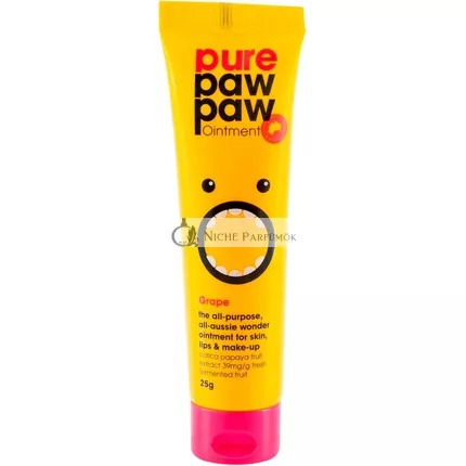 Pure Paw Paw Austrálska Masť so Hroznovým Ovocím na Hladkosť a Uvoľnenie, 25g