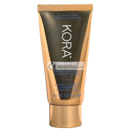 KORA Organics Kurkuma Rozjasňujúca a Exfoliačná Maska, 30 ml