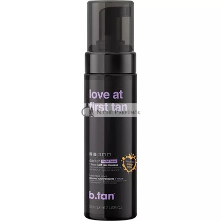 b.tan Love At First Tan Tmavší Rýchly Bezslnečný Opalovací Mousse