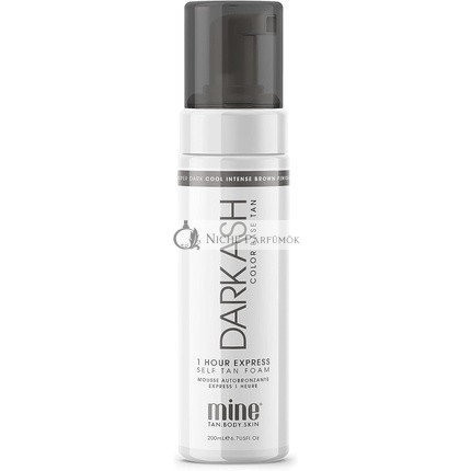 MineTan Tmavý Popolavý Samoopaľovací Mousse, 200ml