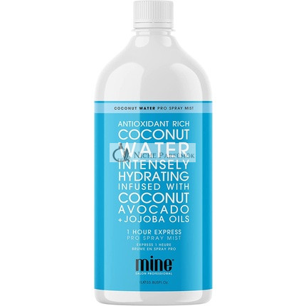 Minetan Body.Skin Kokosová Voda Pro Spray Mist 1 Hodinový Expresný Tan, 1L