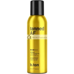   b.tan Najtmavší samoopaľovací sprej, Tanned AF bronzujúci sprej, 200ml