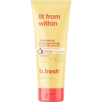 b.fresh Denný Hydratačný Telový Krém pre Žiarivú Pokožku, 236 ml
